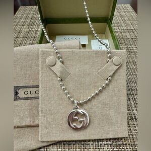Gucci Sterling Silver Necklace